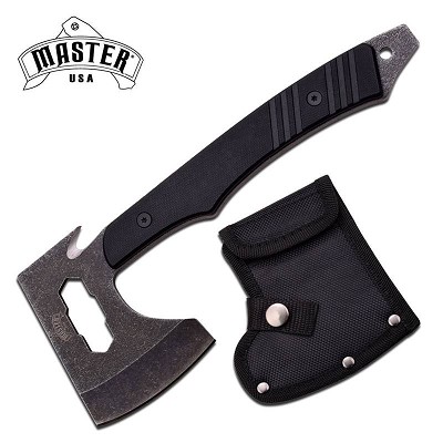 Full Tang G10 Gut Hook Tactical Throwing Camp Axe Hatchet Tomahawk